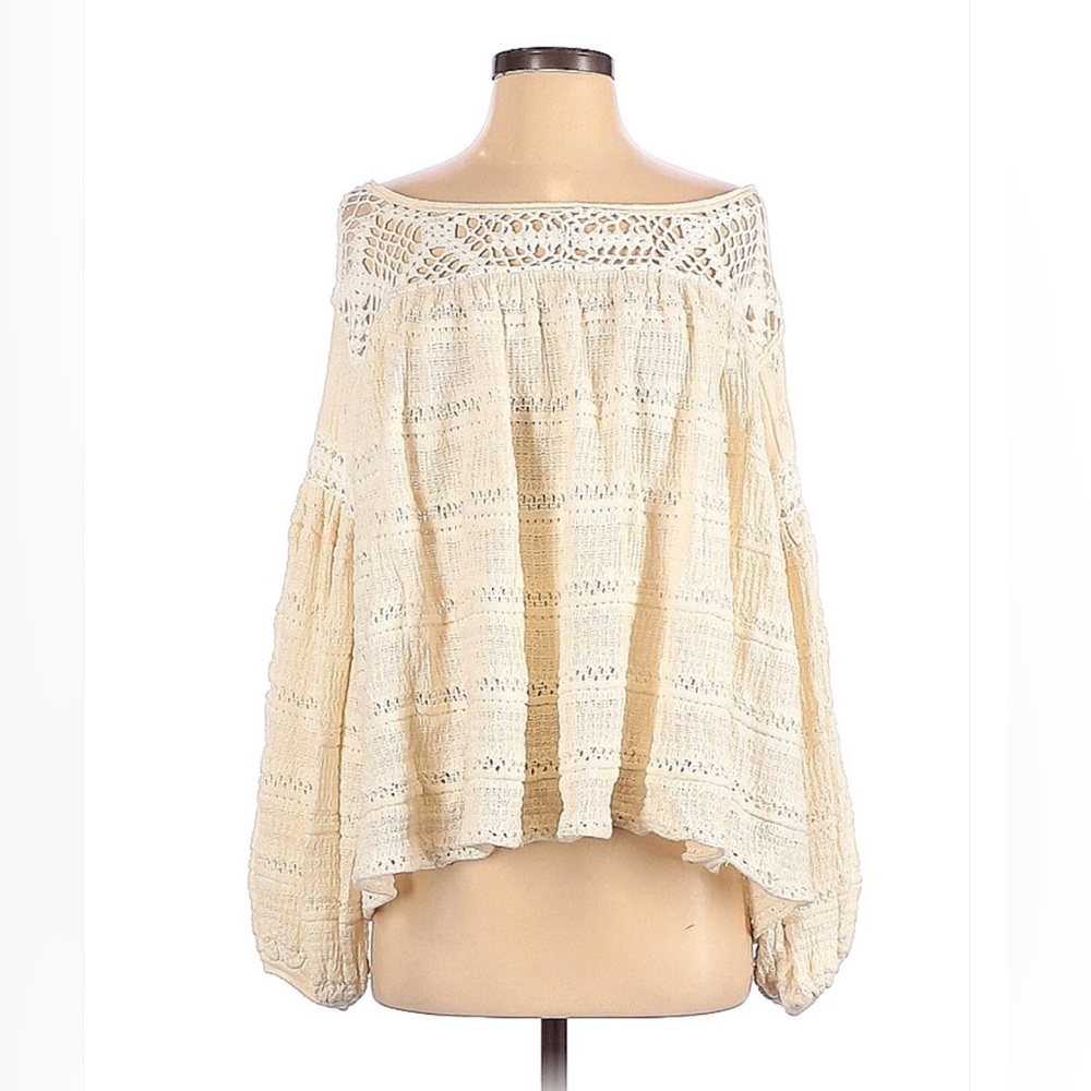 Free People Long Sleeve Blouse